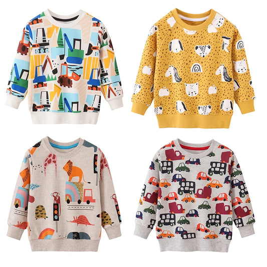 Boys & Girls Sweatshirts Cotton