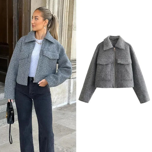 Tweed Crop Jacket