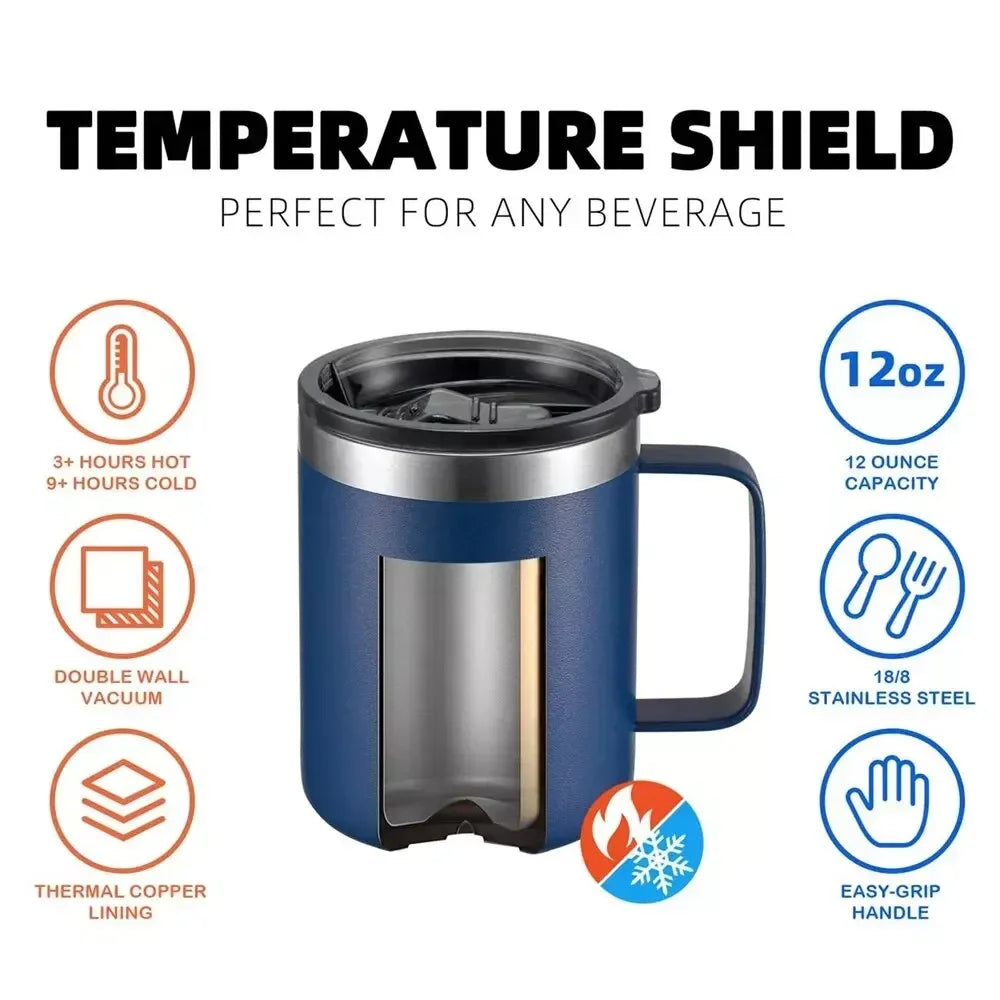 Stainless Steel Thermal Latte Mug