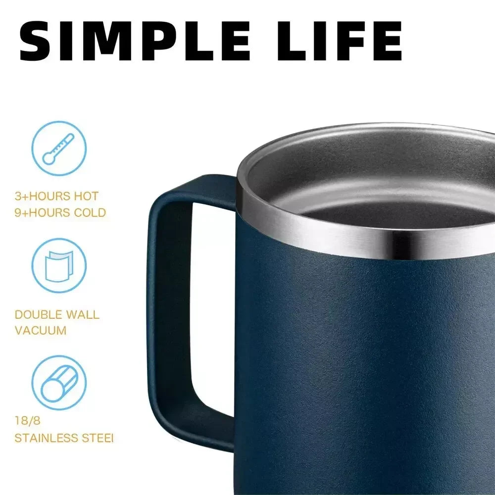 Stainless Steel Thermal Latte Mug